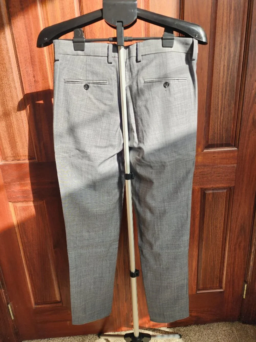 Express Gray Innovater Mens Suit